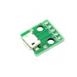 Плата-перехідник Micro USB в DIP5 2.54mm