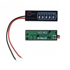 Универсальный LED индикатор заряда аккумуляторов 4615 (5-30В, 2S-8S)