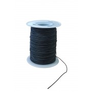 Силиконовый провод 30 AWG (0.05 мм²) черный 100м