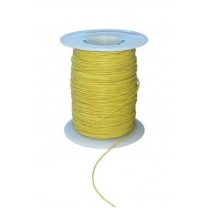 Силиконовый провод 30 AWG желтый (бухта 100 м)