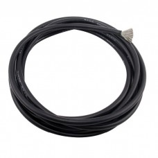 Силиконовый провод черный 6 AWG 1м
