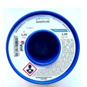 Припій без флюсу Cynel Sn60Pb40 1мм, 1кг (ПОС-60Ф)